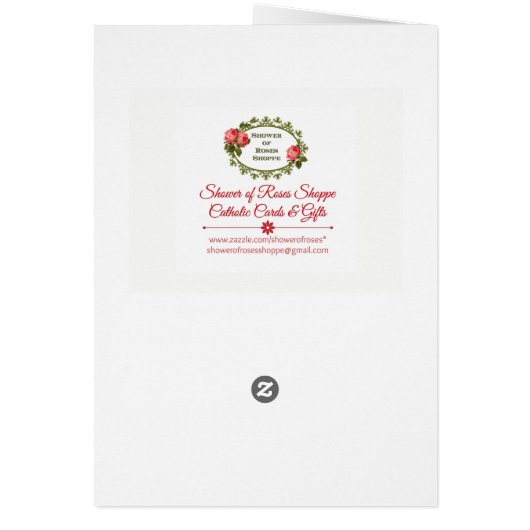 Annunciation Angel Blessed Virgin Mary (Achterkant)