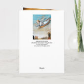 ANNUNCIATION ANGEL FEESTDAGEN KAART (Achterkant)