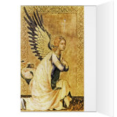 ANNUNCIATION ANGEL, Gold Yellow, Blue Sapphire (Binnen (Links))