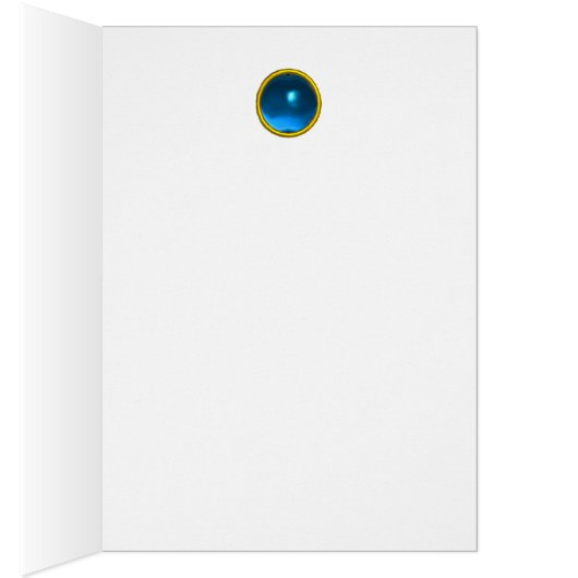 ANNUNCIATION ANGEL, Gold Yellow, Blue Sapphire (Binnen (Rechts))