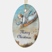 ANNUNCIATION ANGEL KERAMISCH ORNAMENT (Links)