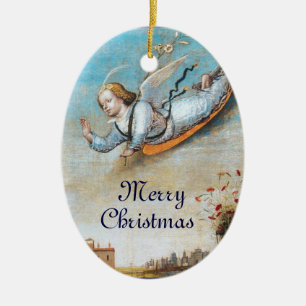 ANNUNCIATION ANGEL KERAMISCH ORNAMENT