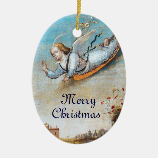 ANNUNCIATION ANGEL KERAMISCH ORNAMENT (Voorkant)