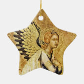 ANNUNCIATION ANGEL Magic of Kerstmis Keramisch Ornament (Voorkant)