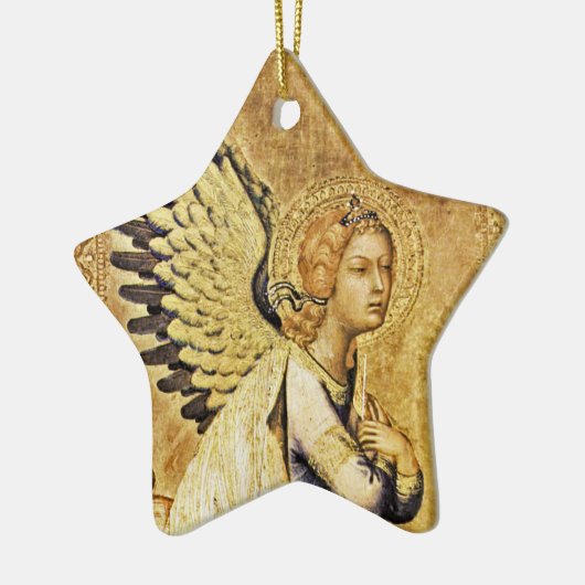 ANNUNCIATION ANGEL Magic of Kerstmis Keramisch Ornament (Links)