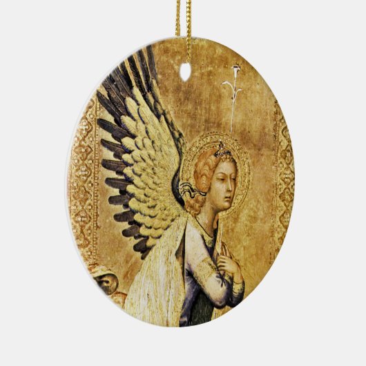 ANNUNCIATION ANGEL Magic of Kerstmis Keramisch Ornament (Rechts)