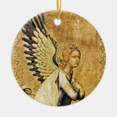ANNUNCIATION ANGEL Magic of Kerstmis Keramisch Ornament (Voorkant)