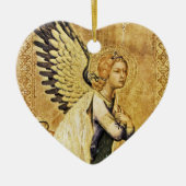 ANNUNCIATION ANGEL Magic of Kerstmis Keramisch Ornament (Voorkant)