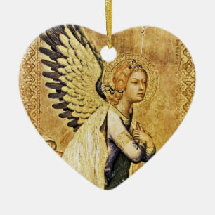 ANNUNCIATION ANGEL Magic of Kerstmis Keramisch Ornament