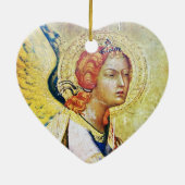 ANNUNCIATION ANGEL Magic of Kerstmis Keramisch Ornament (Achterkant)