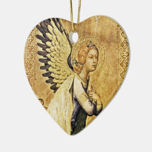 ANNUNCIATION ANGEL Magic of Kerstmis Keramisch Ornament (Links)