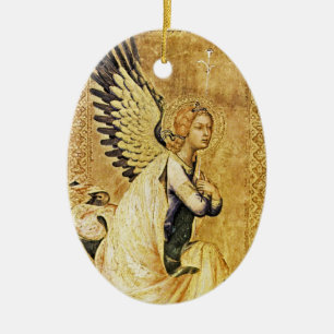 ANNUNCIATION ANGEL Magic of Kerstmis Keramisch Ornament