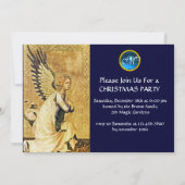 ANNUNCIATION ANGEL MONOGRAM, Blue Sapphire Kaart (Achterkant)