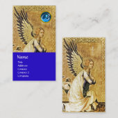 ANNUNCIATION ANGEL MONOGRAM, Blue Sapphire Visitekaartje (Voorkant / Achterkant)