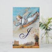 ANNUNCIATION ANGEL MONOGRAM BRIEFPAPIER (Staand voorkant)