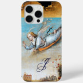 ANNUNCIATION ANGEL MONOGRAM, bruin perkament Case-Mate iPhone Case (Achterkant)