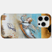 ANNUNCIATION ANGEL MONOGRAM, bruin perkament Case-Mate iPhone Case (Achterkant (horizontaal))