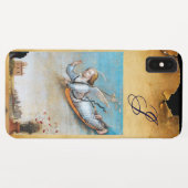 ANNUNCIATION ANGEL MONOGRAM, bruin perkament Case-Mate iPhone Case (Achterkant (horizontaal))