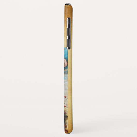 ANNUNCIATION ANGEL MONOGRAM, bruin perkament Case-Mate iPhone Case (Achterkant/links)