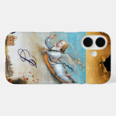 ANNUNCIATION ANGEL MONOGRAM, bruin perkament Case-Mate iPhone Case (Achterkant (horizontaal))
