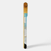 ANNUNCIATION ANGEL MONOGRAM, bruin perkament Case-Mate iPhone Case (Achterkant / Rechts)