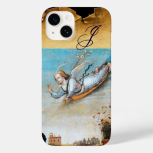 ANNUNCIATION ANGEL MONOGRAM, bruin perkament Case-Mate iPhone Case