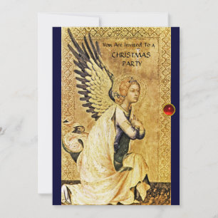 ANNUNCIATION ANGEL MONOGRAM, Red Ruby Kaart