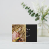 ANNUNCIATION ANGEL MONOGRAM, Red Ruby Visitekaartje (Staand voorkant)