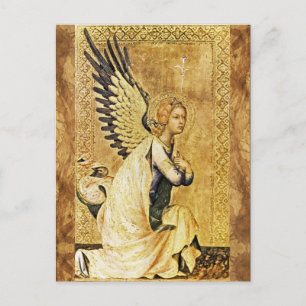 ANNUNCIATION ANGEL Parchment Briefkaart