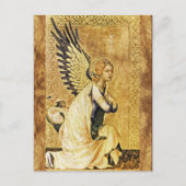 ANNUNCIATION ANGEL Parchment Briefkaart (Voorkant)