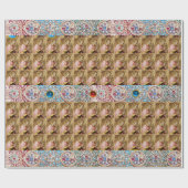 ANNUNCIATION ANGEL, RED BLUE PARELTJES, PRECIEUS J CADEAUPAPIER (Vlak)