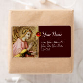 ANNUNCIATION ANGEL, Red Ruby Etiket (Insitu)