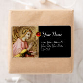 ANNUNCIATION ANGEL, Red Ruby Etiket (Insitu)