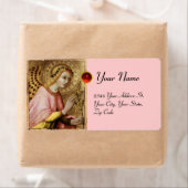 ANNUNCIATION ANGEL, Red Ruby Etiket (Insitu)