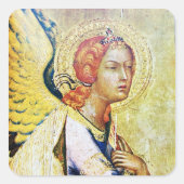 ANNUNCIATION ANGEL VIERKANTE STICKER (Voorkant)