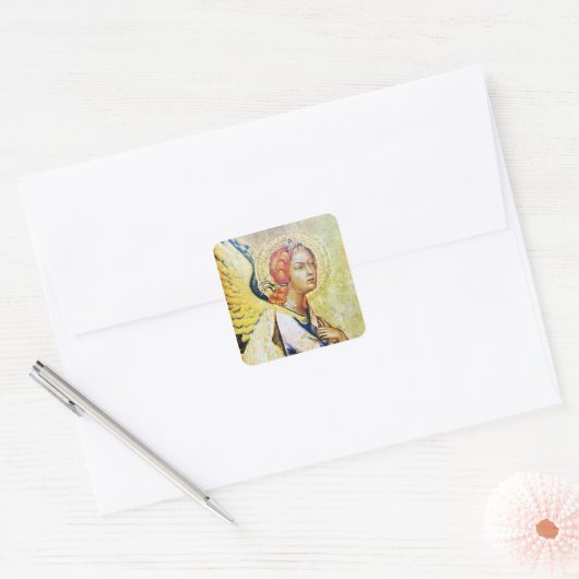 ANNUNCIATION ANGEL VIERKANTE STICKER (Envelop)