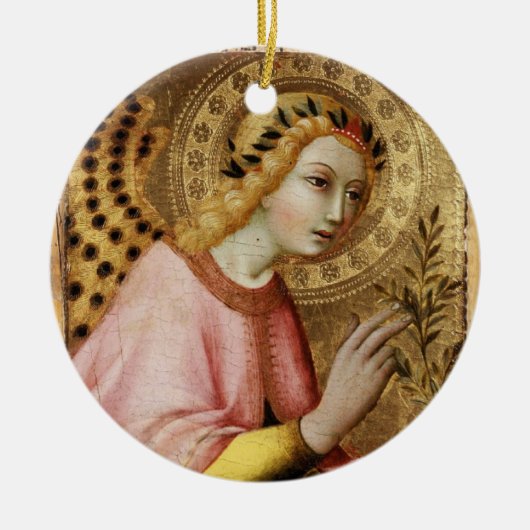 ANNUNCIATION ANGELS Magic of Kerstmis Keramisch Ornament (Voorkant)