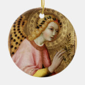 ANNUNCIATION ANGELS Magic of Kerstmis Keramisch Ornament (Voorkant)