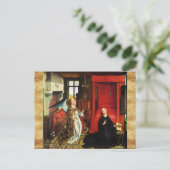 ANNUNCIATION Archangel Gabriel, Virgin Parchment Briefkaart (Staand voorkant)