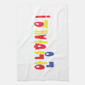 Annyeong Haseyo! Koreaanse Hallo! 안 하 요 Hangul Scr Theedoek (Verticaal)