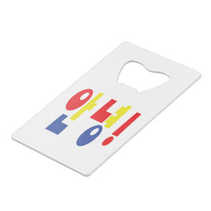 Annyeong! Koreaans Hoi / Hallo 안녕 Hangul Taal Creditkaart Flessenopener