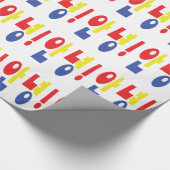 Annyeong. Koreaanse Hi-Hallo 안 녕 Hangul Language Cadeaupapier (Hoek)