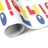 Annyeong. Koreaanse Hi-Hallo 안 녕 Hangul Language Cadeaupapier (Rol Hoek)