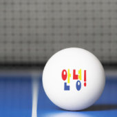 Annyeong. Koreaanse Hi-Hallo 안 녕 Hangul Language Pingpongbal (Net)