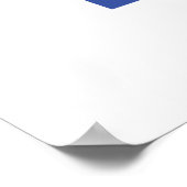 Annyeong. Koreaanse Hi-Hallo 안 녕 Hangul Language Poster (Hoek)