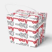 Ano... (Japans voor Umm...ik dacht aan het denken) Bedankdoosjes (Achterkant)