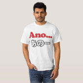 Ano... (Japans voor Umm...ik dacht aan het denken) T-shirt (Voorkant volledig)