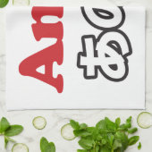 Ano... (Japans voor Umm...ik dacht aan het denken) Theedoek (Gevouwen)