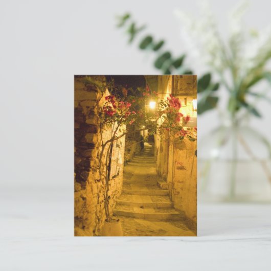 ano syros ' s nachts briefkaart (Staand voorkant)