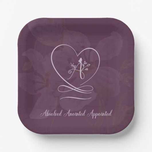 anoïde papieren bordje (Voorkant)